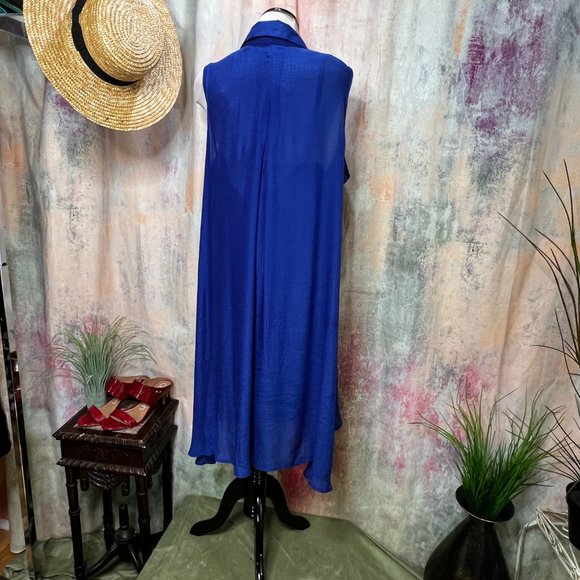 πmile gabrielle Casual A-Line Sleeveless Button Down Dress - Picture 2 of 14